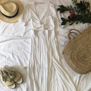 White Flynn Skye 2 Piece Wrap Skirt and Top